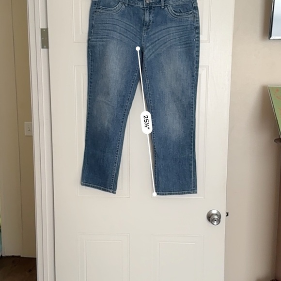 like new simply vera straight leg jean size 12 - Picture 3 of 6